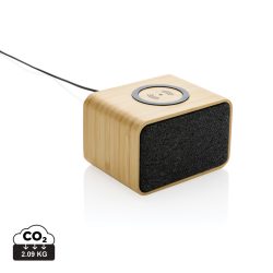 RCS Rplastic speaker with FSC® bamboo 5W wireless, brown