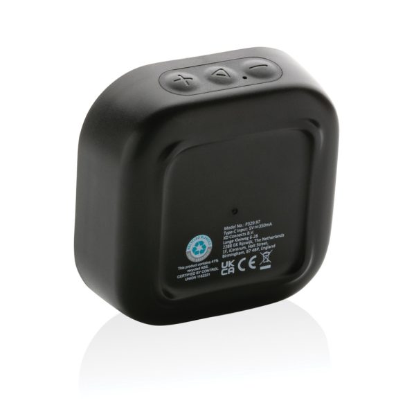 RCS recycled plastic Soundbox 3W speaker, black