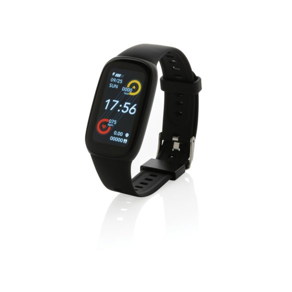RCS recycled TPU  activity watch 1.47'' screen with HR, blac