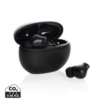 Prolink RCS recycled plastic hybrid ANC/ENC earbud, black