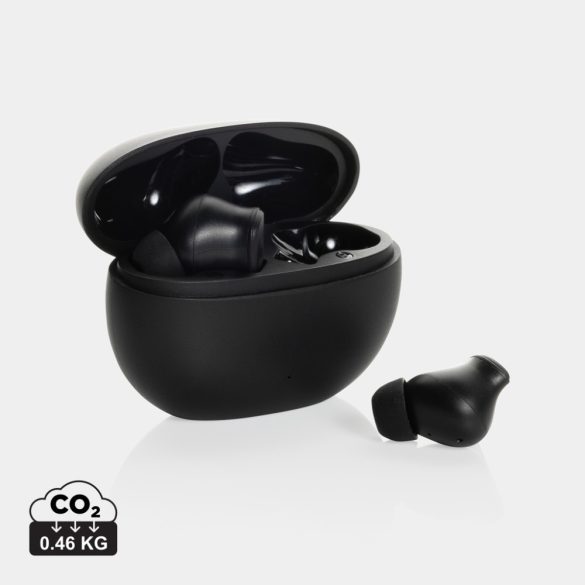 Prolink RCS recycled plastic hybrid ANC/ENC earbud, black