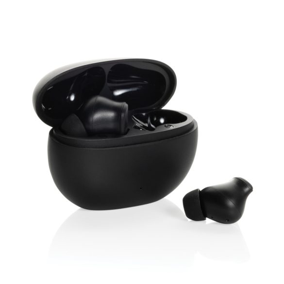 Prolink RCS recycled plastic hybrid ANC/ENC earbud, black