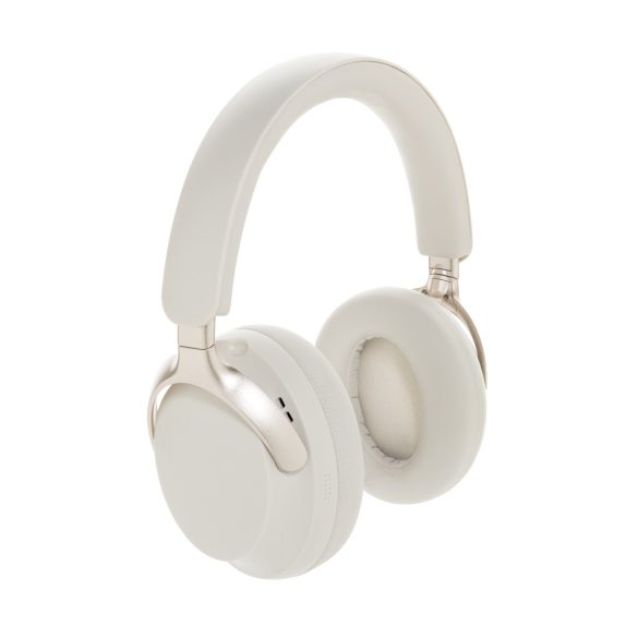 Soundpro RCS recycled plastic ANC headphone, white