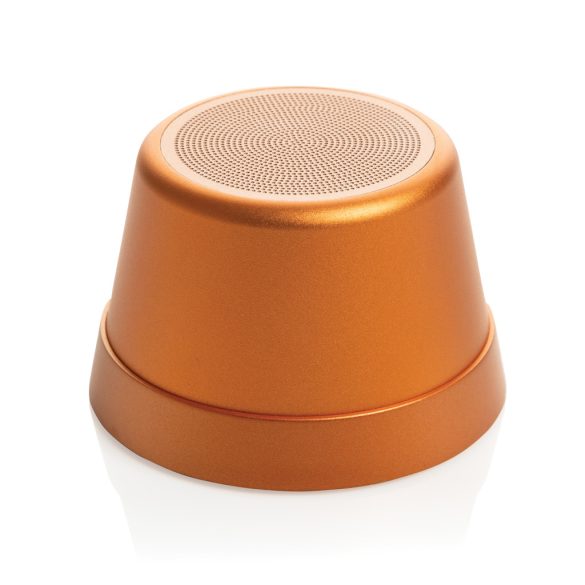 Nivio RCS recycled aluminum magnetic 5W Speaker, orange