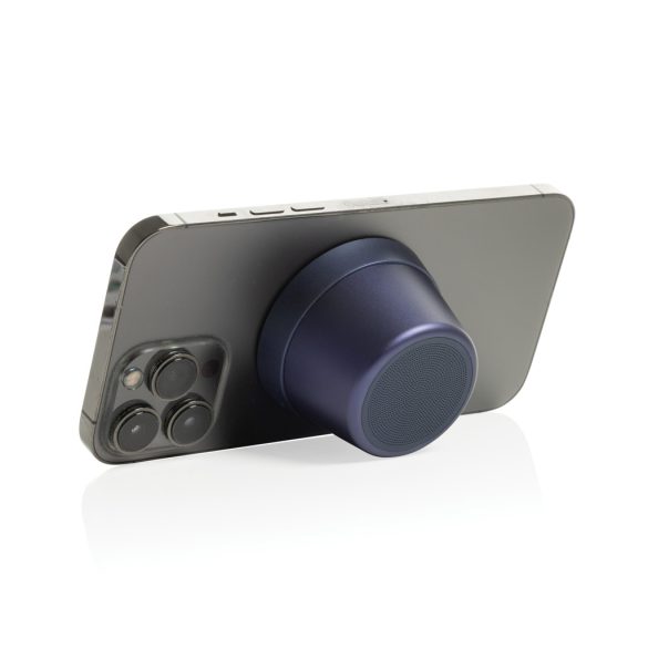 Nivio RCS recycled aluminum magnetic 5W Speaker, blue