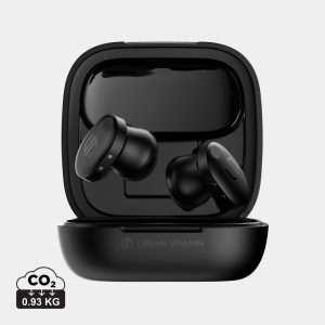 Lakewood RCS recycled and repairable wireless earbuds, black