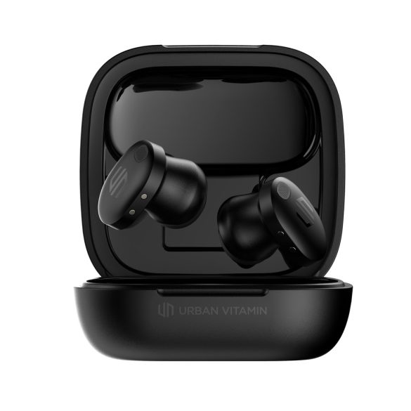 Lakewood RCS recycled and repairable wireless earbuds, black