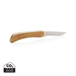 FSC® wooden knife, brown
