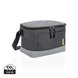Duo colour RPET cooler bag, grey