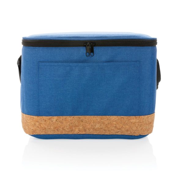 Impact AWARE™ XL RPET two tone cooler bag with cork detail,