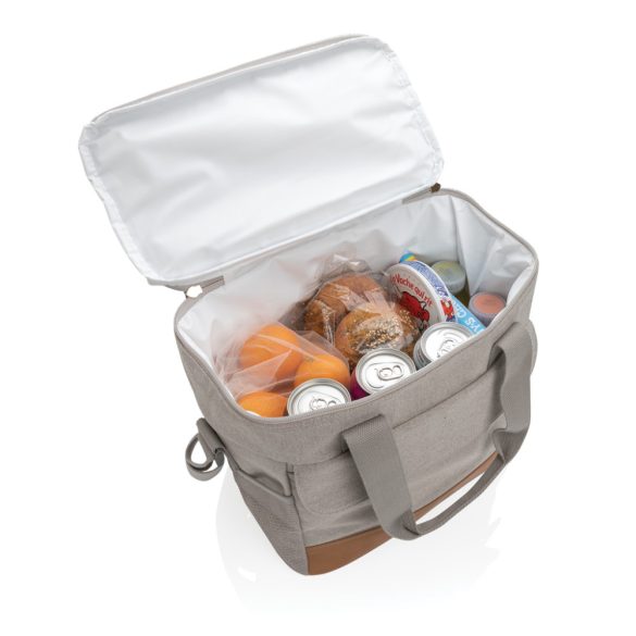 Impact AWARE™ 16 oz. rcanvas cooler bag, grey