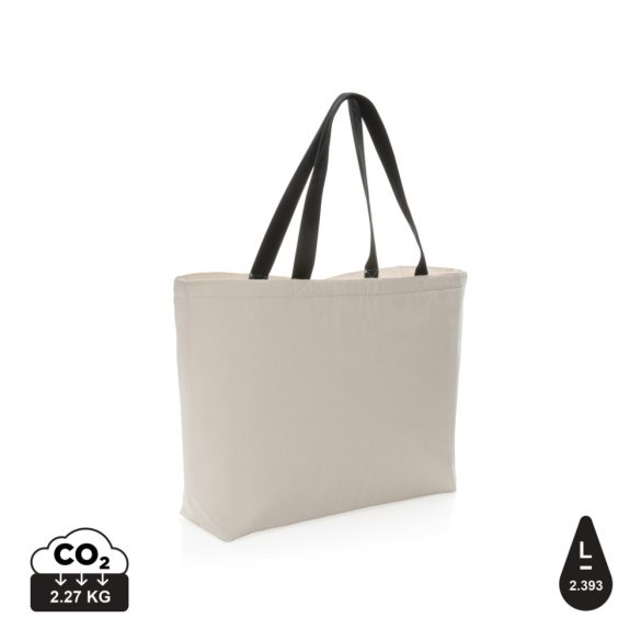 Impact Aware™ 285 gsm rcanvas large cooler tote undyed, off white