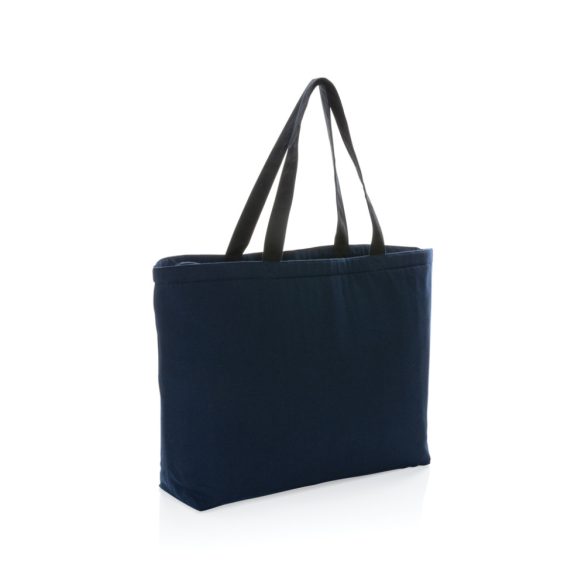 Impact Aware™ 285 gsm rcanvas large cooler tote undyed, navy