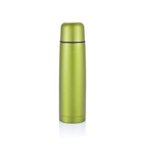 Stainless steel flask, green