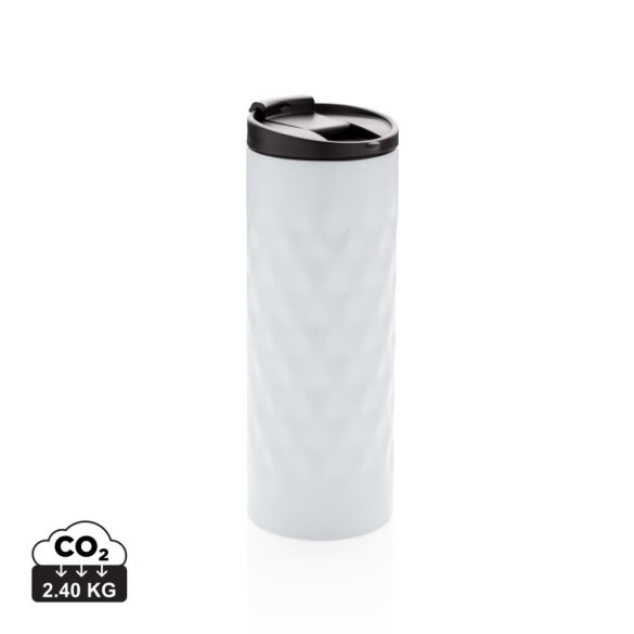 Geometric tumbler, white