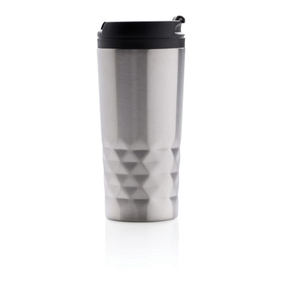 Geometric mug, silver