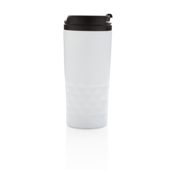 Geometric mug, white
