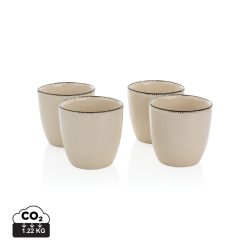 Ukiyo 4pcs drinkware set, white
