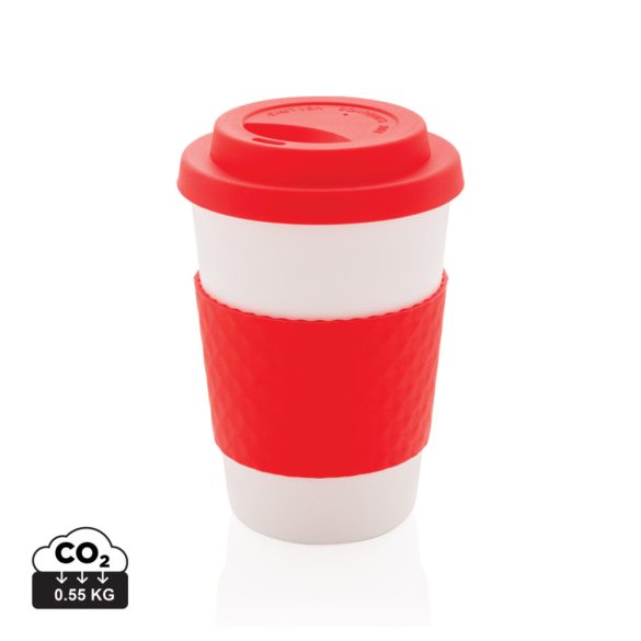Reusable Coffee cup 270ml, red