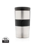 Dishwasher safe vacuum coffee mug, silver