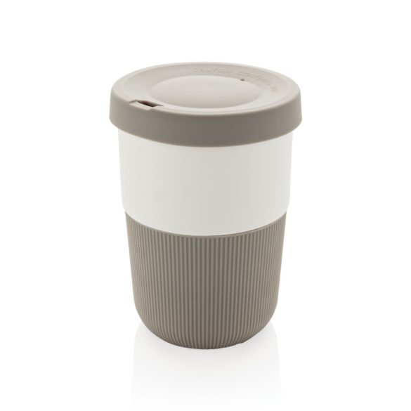 PLA cup coffee to go 380ml, grey