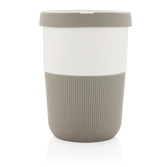 PLA cup coffee to go 380ml, grey