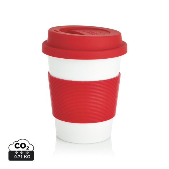 ECO PLA coffee cup, red