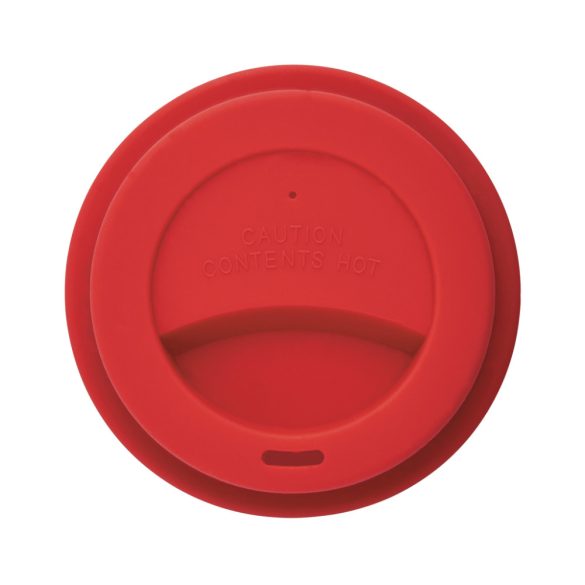 ECO PLA coffee cup, red