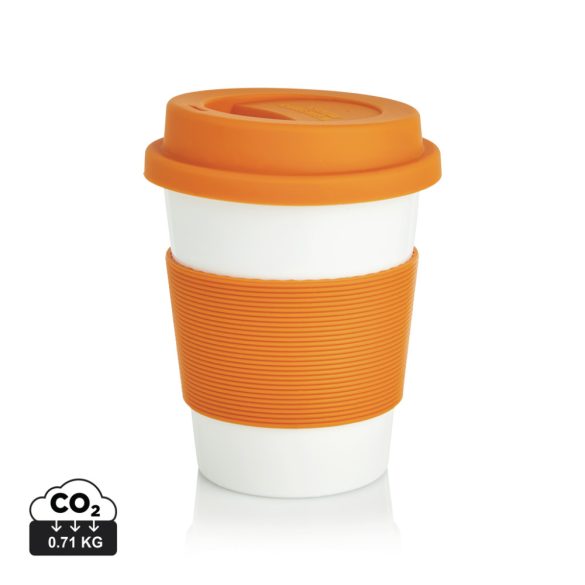 ECO PLA coffee cup, orange