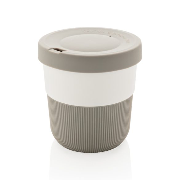 PLA cup coffee to go, grey