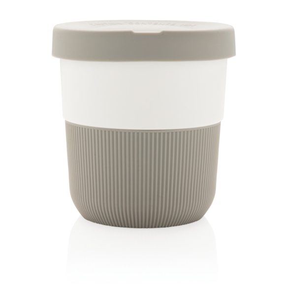 PLA cup coffee to go, grey