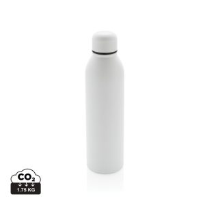 RCS Recycled stainless steel vacuum bottle 600ML, white