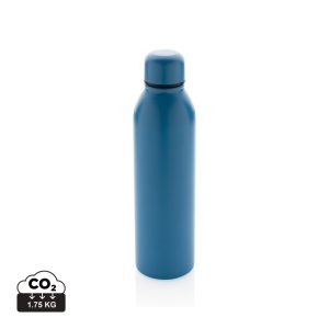 RCS Recycled stainless steel vacuum bottle 600ML, blue