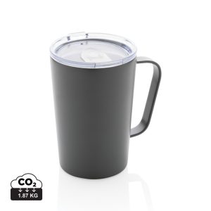 RCS Recycled stainless steel modern vacuum mug with lid, ant