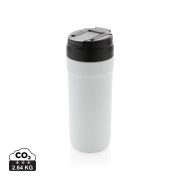 RCS RSS tumbler with dual function lid, white