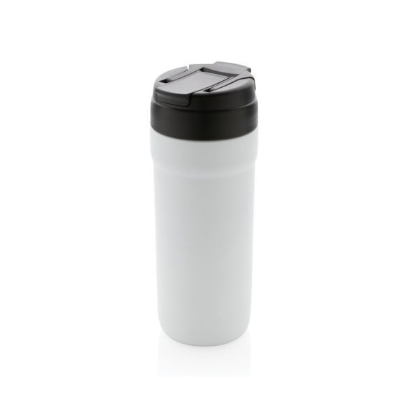 RCS RSS tumbler with dual function lid, white