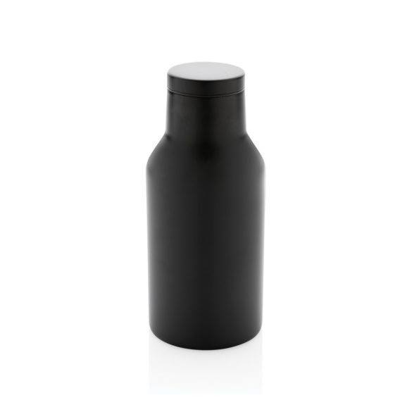 RCS Recycled stainless steel compact bottle, black