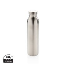 Leakproof copper vacuum insulated bottle, silver