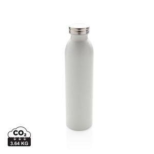 Leakproof copper vacuum insulated bottle, white