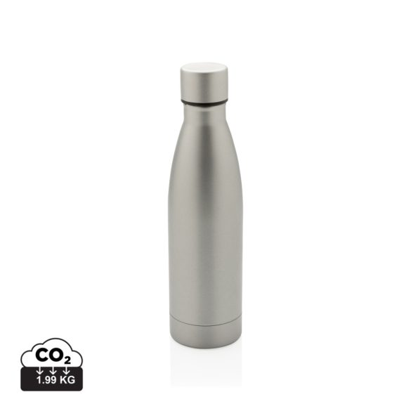 RCS Recycled stainless steel solid vacuum bottle, grey