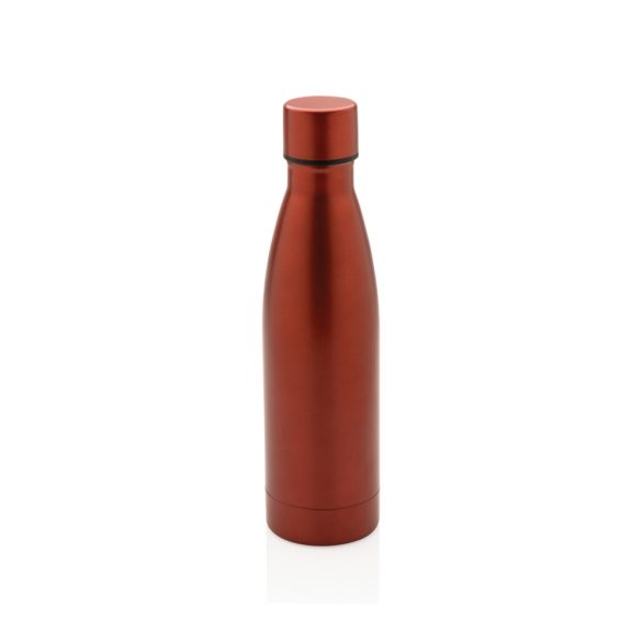 RCS Recycled stainless steel solid vacuum bottle, red