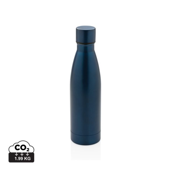 RCS Recycled stainless steel solid vacuum bottle, blue