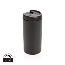 Metro RCS Recycled stainless steel tumbler, black