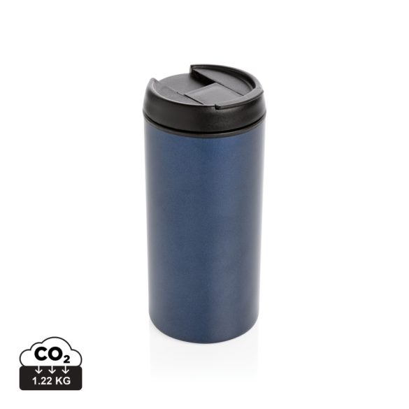 Metro RCS Recycled stainless steel tumbler, blue