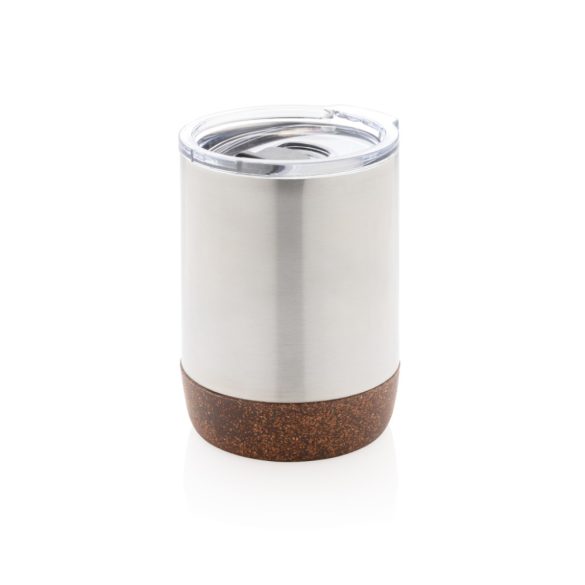 RCS Re-steel cork small vacuum coffee mug, silver