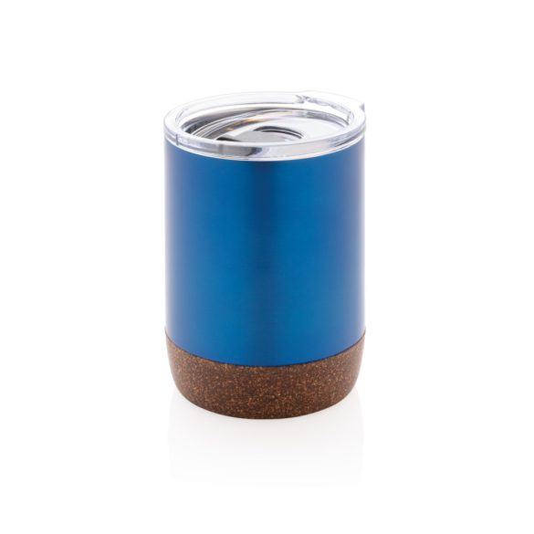 RCS Re-steel cork small vacuum coffee mug, blue