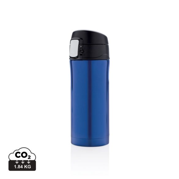 RCS Recycled stainless steel easy lock vacuum mug, blue