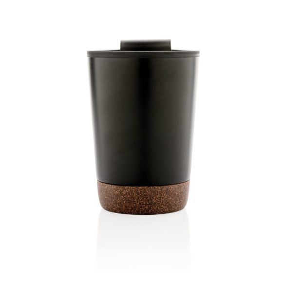 GRS RPP stainless steel cork coffee tumbler, black