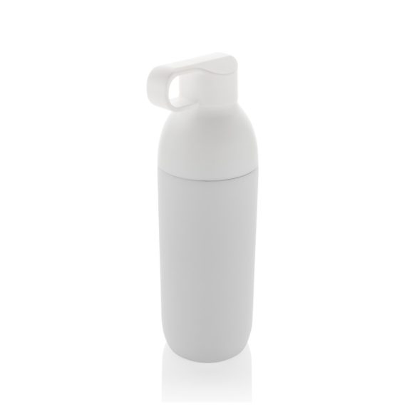 Flow RCS recycled stainless steel vacuum bottle, white