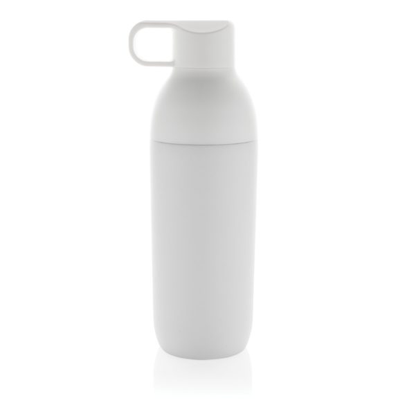 Flow RCS recycled stainless steel vacuum bottle, white